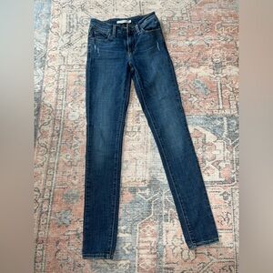 Levi's Dark Blue Women's Skinny Jeans size 24